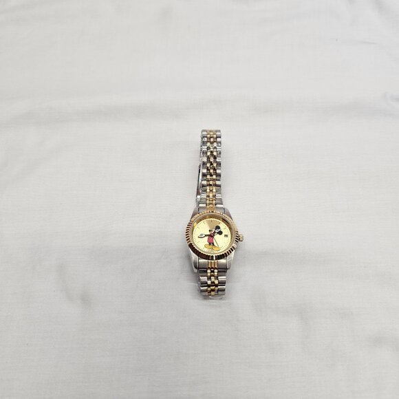 Disney Mickey Mouse Watch womens by watch factory p234-2657-4 18225 metal - Picture 9 of 10